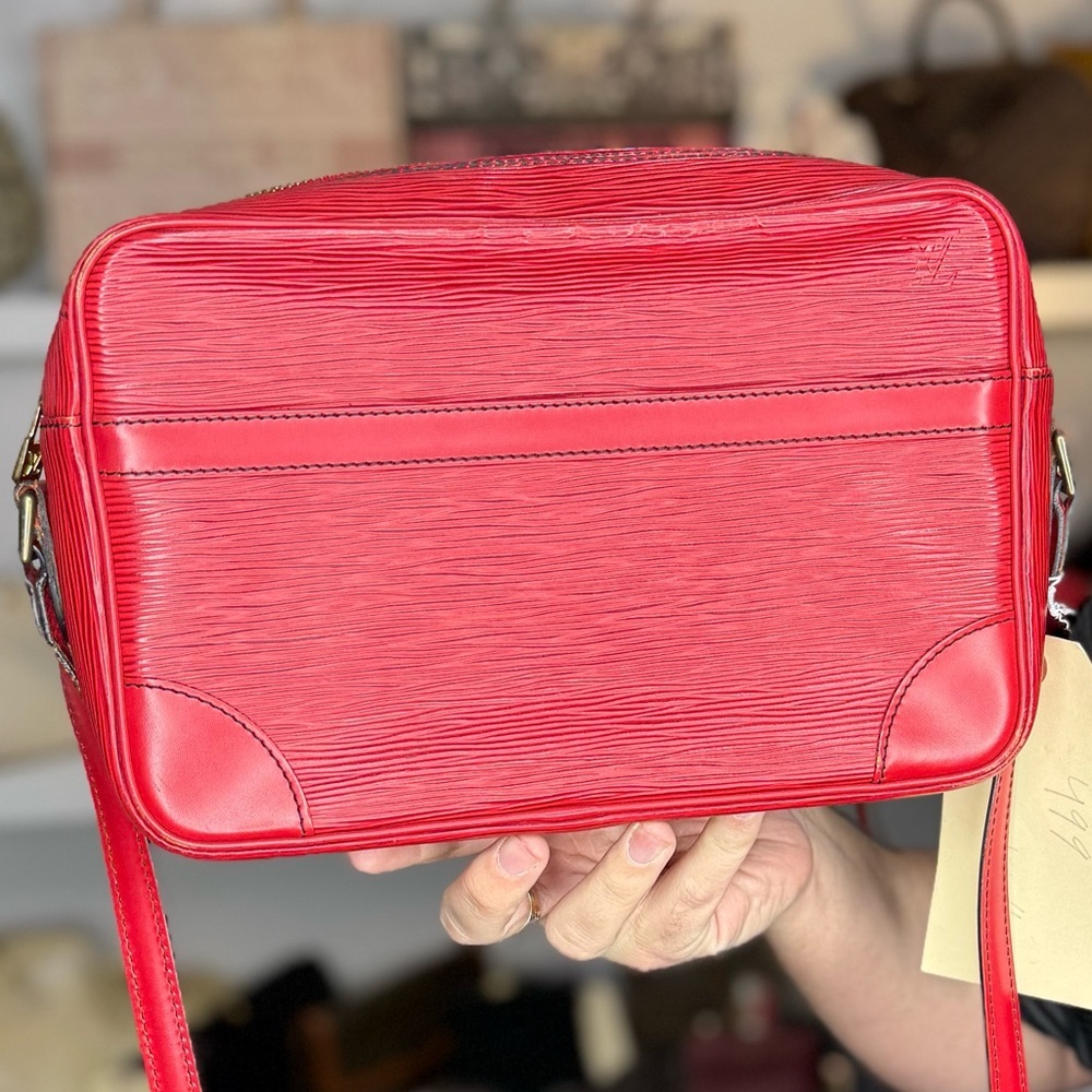 LV Red EPI Crossbody Bag